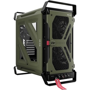 CC-9011352-WW - Corsair Warthog RS Olive Drab - Boîtier E-ATX avec fenêtre