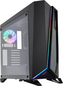CC-9011140-WW - Corsair Carbide SPEC-OMEGA RGB Black - Boîtier ATX avec fenêtre