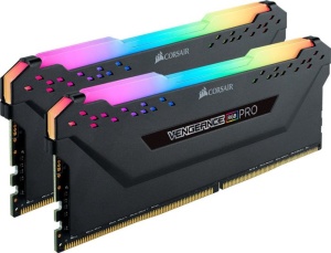 CMW16GX4M2C3600C18 - Corsair Vengeance RGB PRO Black - Kit mémoire 16GB (2x8) DDR4-3600 CL18-19-19-39