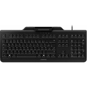 JK-A0400BE-2 - Cherry Secure Board 1.0 - Clavier filaire avec lecteur de cartes à puce intégré AZBE