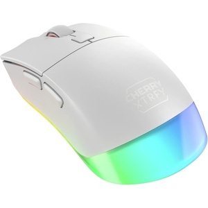 JW-5000-0 - Cherry XTRFY M50 Wireless blanc - Souris sans-fil et Bluetooth gaming rechargeable