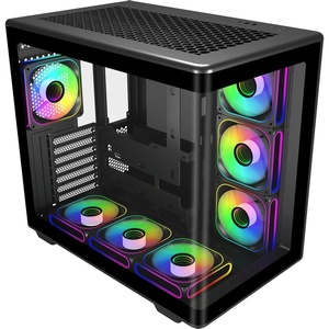 E600-KGNN-S02 - Cooler Master Elite 600 ARGB Black - Boîtier ATX avec fenêtre