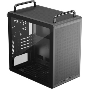 Q340-KGNN-S00 - Cooler Master MasterBox Qube 340 Black - Boîtier µATX blanc avec fenêtre