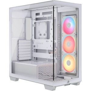 CC-9011325-WW - Corsair 3500X LX-R RGB iCUE Link White - Boîtier E-ATX blanc avec fenêtre