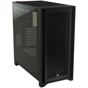 CC-9011200-WW - Corsair 4000D Airflow Black - Boîtier E-ATX avec fenêtre