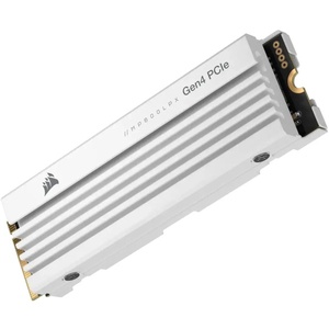 CSSD-F1000GBMP600PLPW - Corsair Force MP600 Pro LPX White 1TB - SSD M.2 2280 PCIe 4.0 NVMe avec dissipateur