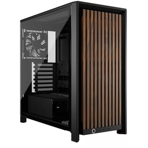 CC-9011340-WW - Corsair Frame 4000D RS Wood Black - Boîtier ATX avec fenêtre