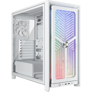 CC-9011303-WW - Corsair Frame 4000X RS ARGB White - Boîtier blanc ATX avec fenêtre