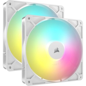 CO-9050187-WW - Corsair RS140 ARGB White - Pack de 2 ventilateurs 140mm blanc