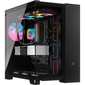 CC-9011269-WW - Corsair iCUE Link 6500X RGB Black - Boîtier E-ATX avec fenêtre