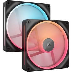 CO-9051052-WW - Corsair iCUE Link LX140-R RGB - Pack de 2 ventilateurs 140mm noir avec iCUE Link Link System Hub