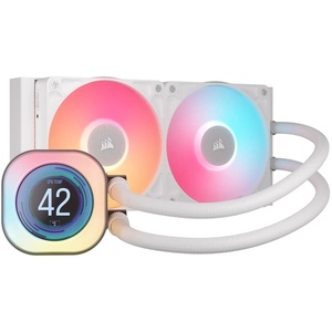 CW-9061025-WW - Corsair iCUE Link Titan 240 RX LCD RGB White - Watercooling 240mm blanc