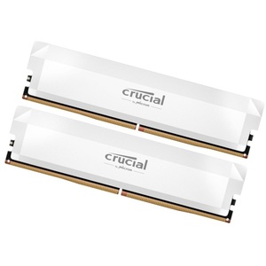 CP2K32G64C40U5W - Crucial Pro Overclocking - Kit mémoire 64GB (2x32) DDR5-6400 40-40-40-80 blanc