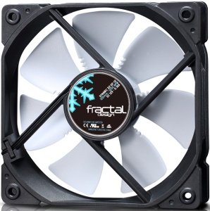 FD-FAN-DYN-X2-GP12-WT - Fractal Design Dynamic X2 GP12 Black/White - Ventilateur 120mm blanc/noir