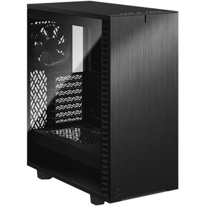 FD-C-DEF7C-02 - Fractal Design Define 7 Compact Black Tempered Glass Dark Tint - Boîtier ATX avec fenêtre