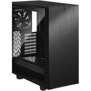 FD-C-DEF7C-03 - Fractal Design Define 7 Compact Black Tempered Glass Light Tint - Boîtier ATX avec fenêtre