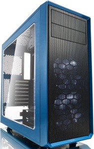 FD-CA-FOCUS-BU-W - Fractal Design Focus G Window Petrol Blue - Boîtier ATX avec fenêtre