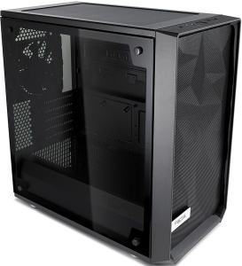 FD-CA-MESH-C-MINI-BKO-TGD - Fractal Design Meshify C Mini Dark Tempered Glass - Boîtier µATX avec fenêtre