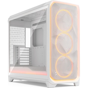 FD-C-MES3X-05 - Fractal Design Meshify 3 XL Ambience Pro RGB White TG Clear Tint - Boîtier E-ATX avec fenêtre