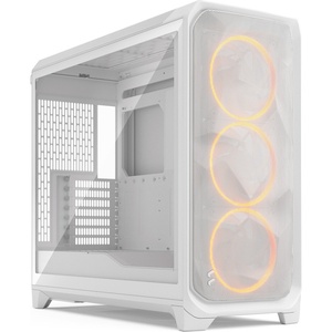 FD-C-MES3X-06 - Fractal Design Meshify 3 XL RGB White TG Clear Tint - Boîtier E-ATX avec fenêtre
