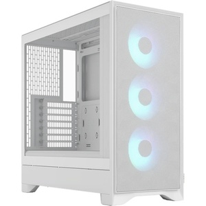 FD-C-POA2A-04 - Fractal Design Pop 2 Air White Tempered Glass RGB - Boîtier ATX blanc avec fenêtre