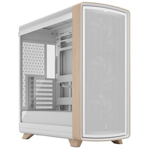 FD-C-SUM1A-02 - Fractal Design Summit Chalk White TG Clear - Boîtier ATX blanc avec fenêtre
