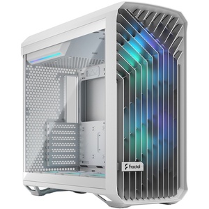 FD-C-TOR1A-07 - Fractal Design Torrent White RGB Tempered Glass Clear Tint - Boîtier E-ATX avec fenêtre