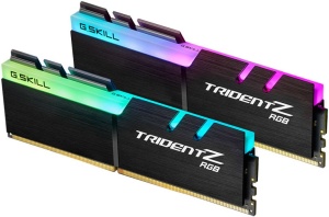 F4-3200C16D-16GTZR - G.Skill Trident Z RGB - Kit mémoire 16GB (2x8) DDR4-3200 CL16-18-18-38