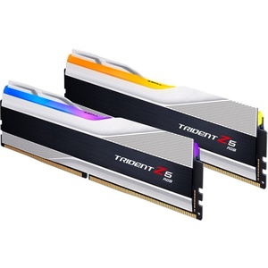 F5-6000J3238G32GX2-TZ5RS - G.Skill Trident Z5 RGB kit 64GB (2x32) DDR5-6000 CL32-38-38-96 argent