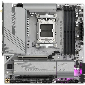 Gigabyte B650M Aorus Elite AX Ice - Carte mère AMD AM5 µATX B650 DDR5 Wi-Fi