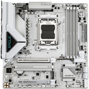 Gigabyte B850M Eagle WIFI6E Ice - Carte mère AMD AM5 µATX B850 DDR5 Wi-Fi