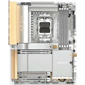 Gigabyte X870E Aero X3D Wood - Carte mère AMD AM5 ATX X870E DDR5 Wi-Fi