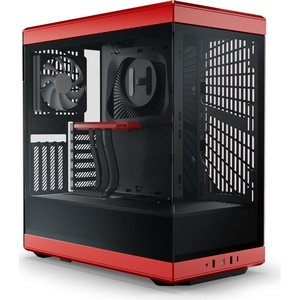 CS-HYTE-Y40-BR - Hyte Y40 Black Cherry - Boîtier ATX noir/rouge avec fenêtre