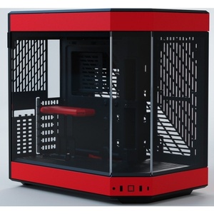 CS-HYTE-Y60-BR - Hyte Y60 Black Cherry - Boîtier ATX noir/rouge avec fenêtre