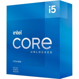 BX8070811600KF - Intel Core i5-11600KF - Processeur LGA1200 6C 12T 3.9-4.9GHz 12MB sans GPU - Rocket Lake 14nm - BOX sans ventirad