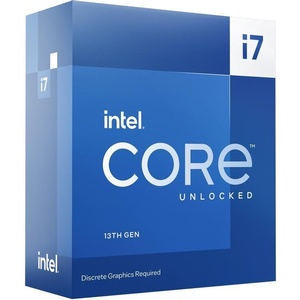 BX8071513700KF - Intel Core i7-13700KF - 8+8C 24T 3.4-5.4 GHz 30MB LGA1700 BOX - Raptor Lake - sans ventirad ni GPU