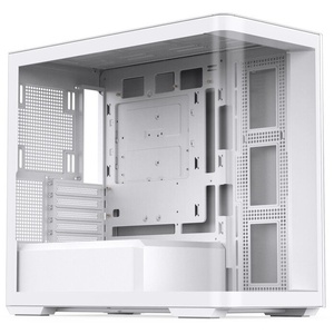D300 WHITE - Jonsbo D300 White - Boîtier µATX banc avec fenêtre