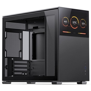 D31 STD BLACK SC - Jonsbo D31 STD Screen Black - Boîtier µATX avec fenêtre