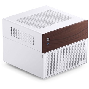 N4 WHITE - Jonsbo N4 White - Boîtier µATX blanc