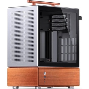 T7 SILVER - Jonsbo T7 Silver - Boîtier µATX argent avec fenêtre