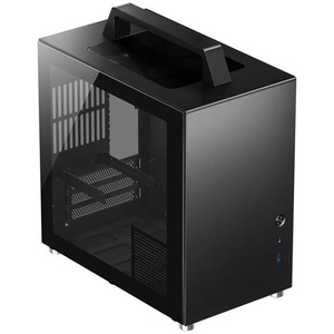 T8 PLUS BLACK - Jonsbo T8 Plus Black - Boîtier Mini-ITX avec fenêtre