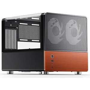 V12 BLACK - Jonsbo V12 Black - Boîtier µATX avec fenêtre