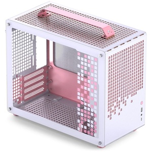 Z20 WHITE-PINK - Jonsbo Z20 Pink/White - Boîtier µATX rose/blanc avec fenêtre