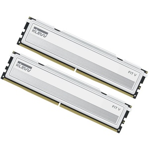 KD5AGU880-60B280F - Klevv Fit V - Kit de mémoire 32GB (2x16) DDR5-6000 - CL28-36-36-76 blanc - SK Hynix - EXPO & XMP