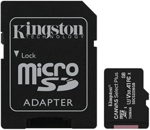 SDCS2/64GB - Kingston Canvas Select Plus microSDXC (Class 10 UHS-I) 64GB