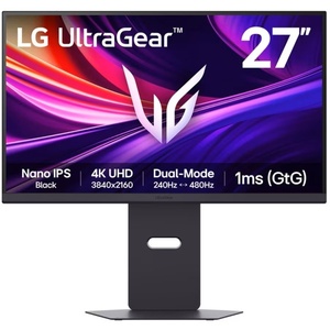 27G850A-B - LG UltraGear 27G850A-B - 27" UHD 4K 16:9 1ms 240Hz IPS G-Sync Compatible - HDMI et DP