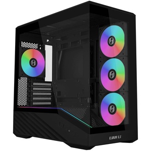 V100RMIX - Lian Li Vector V100 Mini Black - Boîtier µATX avec fenêtre