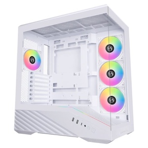 V100RW - Lian Li Vector V100 White - Boîtier ATX blanc avec fenêtre