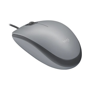 910-006760 - Logitech M110 Silent gris moyen - Souris filaire