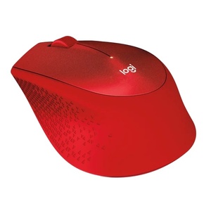 910-004911 - Logitech M330 Silent Plus rouge - Souris sans fil